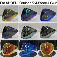 หมวกกันน็อครถจักรยานยนต์ Visor สำหรับ SHOEI J-Cruise 1 J-Cruise 2 J-Force 4 CJ-2 Casco โล่ Viseria Capacete Moto กระจกเลนส์