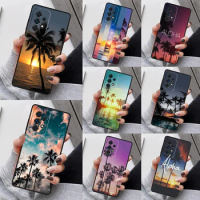 Aloha Palm Trees Phone Cases Funda For Samsung Galaxy A13 A53 A73 A12 A22 A32 A52 A51 A71 A80 A91 Coque