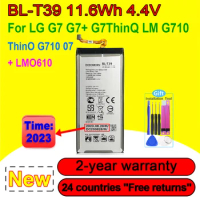 NEW BL-T39 Battery For LG G7 ThinQ Q7 G7+ G7ThinQ LM G710 BLT39 3000mAh Smart Phone