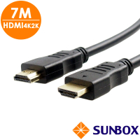 【SUNBOX 慧光】HDMI2.0公對公4K2K 7米HDMI線(7M HDMI 19MM)