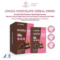Noera Lean Cocoa | Meal Replacement | Pengganti Makan | Susu Diet Coklat | Chocolate Cereal Powder D