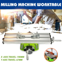 Mini Precision Multi-function Milling Machine Bench Drill Vise Fixture Work table