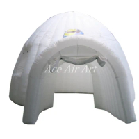 material inflatable dome tent for camping / garden igloo inflatable / inflatable igloo garden for sale