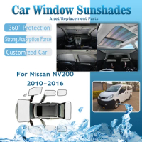 For Nissan NV200 M20 Evalia Vanette 2010 2011 2012~2016 Car Sunshade Cover Sunscreen Window Coverage Pads Sun Shades Accessories