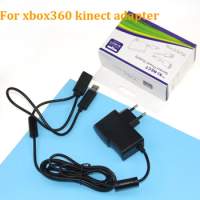 USB AC Adapter Power Supply With USB Charging Cable Suitable For EU USA UK XBOX360 XBOX360 Kinect Sensor