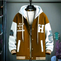 jaket cewek varsity baseball/ jaket cewek cantik motif terbaru Wanita