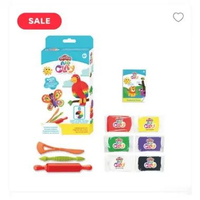 PLAYDOH AIR CLAY CREATURE CREATIONS SQUISH DRY DISPLAY MAINAN EDUKASI ANAK MAINAN BENTUK CLAY ORIGIN