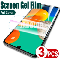 3PCS Water Gel Film For Samsung Galaxy M32 M22 M42 M51 M31 M31S M21 A52S A52 A32 5G Hydrogel Screen Protector Not Safety Glass