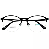 Oppaglasses Frame Kacamata Korea Pria Wanita OPPA OP30 Hitam Bulat - Lensa Normal