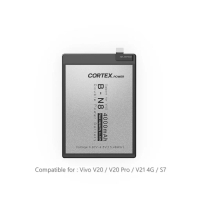 Cortex Power - Baterai B-N8 Compatible for Vivo V20 / V20 Pro / V21 4G / S7 Real Capacity Double Pow