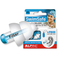 荷蘭原裝進口 Alpine SwimSafe 頂級游泳防水耳塞 附原廠膠囊盒