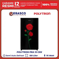 Kulkas POLYTRON PRA 15CRX Kapasitas 150 Liter Jumbo Freezer