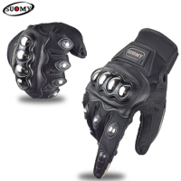 2021 Suomy Motorcycle Gloves Touch Screen Riding Sport Stainless Steel Protective Motorbike Motocross Moto Gloves New M-XXL