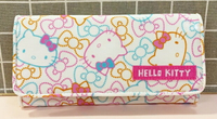 【震撼精品百貨】Hello Kitty 凱蒂貓 三麗鷗KITTY日本長夾/手拿包-彩緞滿版#13058 震撼日式精品百貨