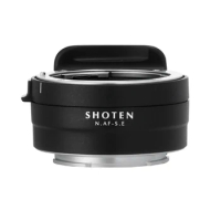 Shoten NAF-S.E Adapter Auto Focus Lens Adapter for Nikon F Mount Lens to Sony E Camera a6100 A7C A7C2 A73 A7R3 A74 A7R4 A7R5