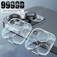 2PCS 3D Camera Lens Film For Apple iPhone 15 Pro Max 14 Plus 13 12 11 iPhone12 iPhone13 iPhone14 Tempered Glass Protector Cover