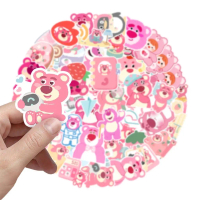 พร้อมส่งสติ๊กเกอร์  ลายการ์ตูน Lotso Disney Sticker Toy Story กันน้ํา 50ชิ้น toystory