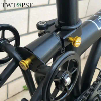 TWTOPSE British Flag Nut Bolt For Brompton Bike Bicycle Seatpost Clamp Suspension Rear Shocks C Brake Caliper Screw Nut 2g Part