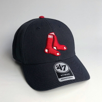 美國百分百【全新真品】47 Brand MVP 大聯盟 帽子 MLB 紅襪隊 棒球帽 配件 Logo 深藍 AD83
