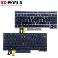 KR Korean Backlit Keyboard for Lenovo Thinkpad E480 E490 T480S L480 T490 T495 L380 L390 Yoga L490 P43s E485 E495 Laptop 01YP311