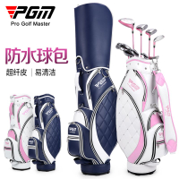 高爾夫球包 PGM 2023新款 高爾夫球包女士輕便標準包TPU超纖皮防水球桿球包袋