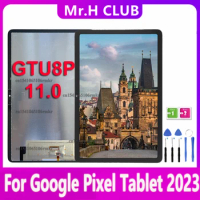 10.95" For Google Pixel Tablet 11 2023 GTU8P LCD Display Replacement Touch Screen Digitizer Panel For Google Pixel Glass Repair
