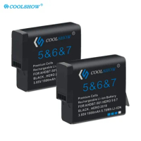 1250mah Battery for Gopro Hero 7 Gopro Hero 6 Gopro Hero 5 Black Battery Camera Accessories