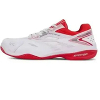 SPOTEC TENNIS COURT PRO SEPATU TENNIS PRIA WANITA - PUTIH MERAH - MOWBLI 39 Putih - Merah