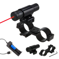 Mini Red Laser Sight with Picatinny 11mm 20mm Rail Rifle Laser Collimator Green Laser Pointer