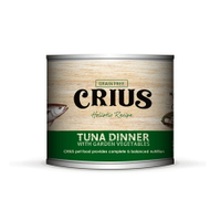 【CRIUS 克瑞斯】天然紐西蘭無穀貓用主食餐罐-鮮鮪魚 175G/24罐