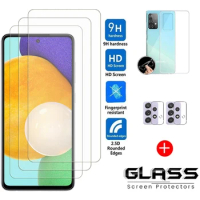 Full Glue Tempered Glass For Samsung Galaxy A52s Screen Protector Glass For Samsung A52 Camera Film For Samsung A53 A73 5G