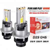 Jualan Terus Kilang Lampu Depan LED D1S D2S D3S D4S/R Palam Terus Penggantian Tidak Kerosakan Lampu