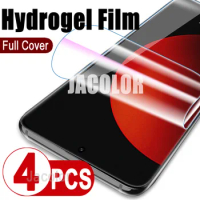 4PCS Hydrogel Film For Xiaomi 12 X 12S 11T Pro Ultra 12X 11 Lite 5G NE Mix 4 Civi 1s 11TPro 12SPro 5 G Water Gel Screenprotector