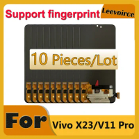10 PCS OLED LCD For Vivo V11 Pro 1804 Display Touch Screen Digitizer V11Pro Replacement Assembly Repair Part For Vivo X23 V1809A