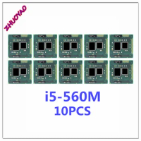 10PCS Core i5 560m I5 560m Laptop Processor I5-560M Laptop CPU PGA988 Laptop cpu for HM55