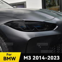 For BMW M3 F80 G80 G81 2014-2023 Car Headlight Protective Film Front Light TPU Anti-scratch Headlamp Tint Sticker Accessories