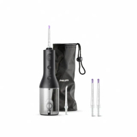 【Philips 飛利浦】SonicareX型水流電動沖牙機 HX3826/33(黑)