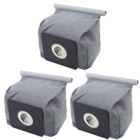 3Pcs Washable Universal Vacuum Cleaner Cloth Dust Bags for Philips Electrolux LG Haier Samsung Vacuum Cleaner 13X12cm