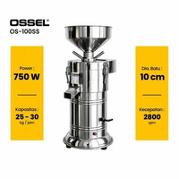 OSSEL Mesin Susu Kedelai Otomatis Pisah Ampas Soya Splitter OS-100 OS100 OS-100SS OSSEL silver
