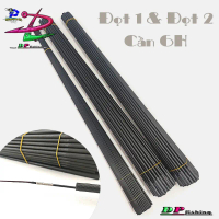 Lóng cần câu đài CARBON , lóng 1 , lóng 2. đọt cần ngọn cadbon 5H 6h 8H.