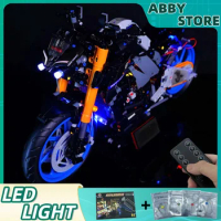 RC DIY LED Light Kit For LEGO 42159 MT-10 SP Motorcycle Model Car Building Block Set（Only LED Light,