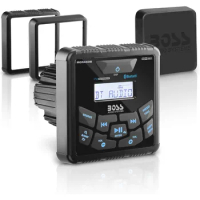 MGR450B Marine Gauge Receiver - Bluetooth, Digital Media MP3 Player, No CD Player, USB Port, AM/FM Radio