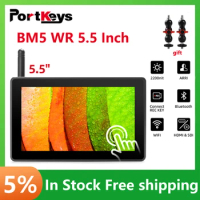Portkeys BM5 WR SDI Monitor Support Wi-Fi Bluetooth Wired Control Camera 2200nit Portable Studio Monitor with Touch Focus
