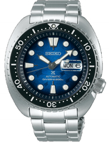 SEIKO 精工錶 Prospex 愛海洋 魟魚 200米潛水機械錶 4R36-06Z0U(SRPE39J1)-45mm-藍面鋼帶【刷卡回饋 分期0利率】