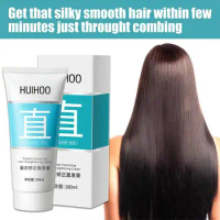 180ML Keratin Hair Straightening Cream Professional Faster Care Hair Damaged Correction Protein Curly Treatment Smoothing C S7F8