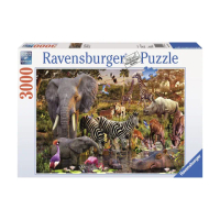 【Ravensburger】維寶拼圖 非洲動物 3000片