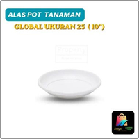 Alas Pot / Tatakan Pot 25 Cm ( 12" ) Hitam