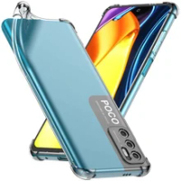 Case for Poco M3 Pro 5G,Poco M3 Pro Phone Cases Poco M 3 Pro Shockproof Silicone Cover Poco X3 NFC Xiaomi Poco F3 M4 M3 Pro Case