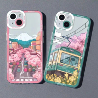 Phone Case For Xiaomi 10T lite Mi 10T Pro mi 10 Ultra Mi 10s Pro 10 lite Soft Cover Travel Traint Moun Fuji Silicone transparent