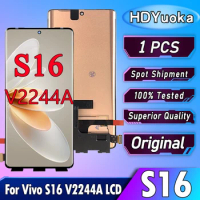 Original 6.78" For Vivo S16 LCD V2244A Display Touch Screen Digitizer For VIVO S16 5G Display Replacement Repair